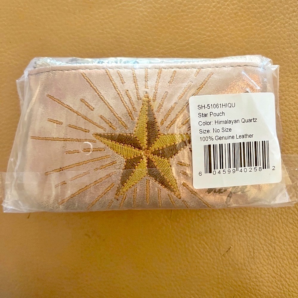 NEW! HOPE HOBO QUARTZ POUCH